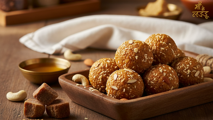 Homemade Cashews and Almonds Ladoo