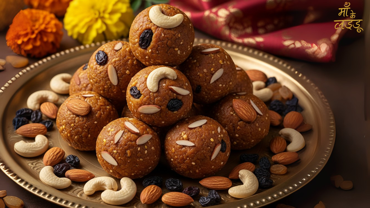 Dry Fruits Ladoo with Cashews, Almonds, and Raisins